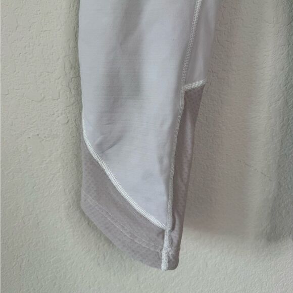 Lululemon Women’s Sz 6 Ready Set Go Crop Mesh Panels Athletic Athleisure Sporty - Picture 2 of 7